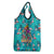 Tropical Flamingo Christmas Grocery Bag Shaka Shaka Will You Drink With Me - Wonder Print Shop