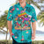 Tropical Flamingo Christmas Hawaiian Shirt Shaka Shaka Will You Drink With Me - Wonder Print Shop