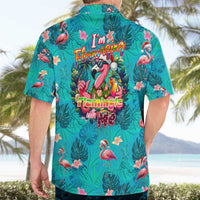 Tropical Flamingo Christmas Hawaiian Shirt Shaka Shaka Will You Drink With Me - Wonder Print Shop
