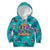 Tropical Flamingo Christmas Kid Hoodie Shaka Shaka Will You Drink With Me - Wonder Print Shop
