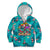 Tropical Flamingo Christmas Kid Hoodie Shaka Shaka Will You Drink With Me - Wonder Print Shop