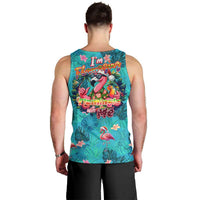 Tropical Flamingo Christmas Men Tank Top Shaka Shaka Will You Drink With Me - Wonder Print Shop