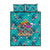 Tropical Flamingo Christmas Quilt Bed Set Shaka Shaka Will You Drink With Me - Wonder Print Shop