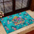 Tropical Flamingo Christmas Rubber Doormat Shaka Shaka Will You Drink With Me - Wonder Print Shop