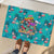 Tropical Flamingo Christmas Rubber Doormat Shaka Shaka Will You Drink With Me - Wonder Print Shop
