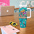 Tropical Flamingo Christmas Tumbler With Handle Shaka Shaka Will You Drink With Me - Wonder Print Shop