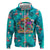 Tropical Flamingo Christmas Zip Hoodie Shaka Shaka Will You Drink With Me - Wonder Print Shop