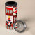 Cute Christmas Penguin 4 in 1 Can Cooler Tumbler Cozy Winter Ho Ho Ho Holiday Fun - Wonder Print Shop