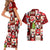 Cute Christmas Penguin Couples Matching Short Sleeve Bodycon Dress and Hawaiian Shirt Cozy Winter Ho Ho Ho Holiday Fun - Wonder Print Shop