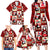 Cute Christmas Penguin Family Matching Long Sleeve Bodycon Dress and Hawaiian Shirt Cozy Winter Ho Ho Ho Holiday Fun - Wonder Print Shop