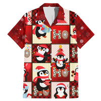 Cute Christmas Penguin Family Matching Mermaid Dress and Hawaiian Shirt Cozy Winter Ho Ho Ho Holiday Fun - Wonder Print Shop