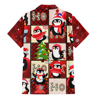 Cute Christmas Penguin Family Matching Mermaid Dress and Hawaiian Shirt Cozy Winter Ho Ho Ho Holiday Fun - Wonder Print Shop