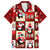 Cute Christmas Penguin Family Matching Short Sleeve Bodycon Dress and Hawaiian Shirt Cozy Winter Ho Ho Ho Holiday Fun - Wonder Print Shop