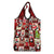Cute Christmas Penguin Grocery Bag Cozy Winter Ho Ho Ho Holiday Fun - Wonder Print Shop
