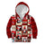 Cute Christmas Penguin Kid Hoodie Cozy Winter Ho Ho Ho Holiday Fun - Wonder Print Shop