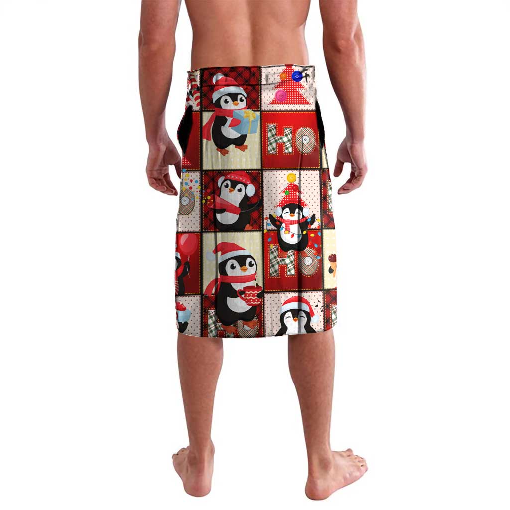Cute Christmas Penguin Lavalava Cozy Winter Ho Ho Ho Holiday Fun - Wonder Print Shop