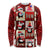 Cute Christmas Penguin Long Sleeve Shirt Cozy Winter Ho Ho Ho Holiday Fun - Wonder Print Shop