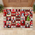Cute Christmas Penguin Rubber Doormat Cozy Winter Ho Ho Ho Holiday Fun - Wonder Print Shop