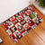 Cute Christmas Penguin Rubber Doormat Cozy Winter Ho Ho Ho Holiday Fun - Wonder Print Shop