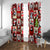 Cute Christmas Penguin Window Curtain Cozy Winter Ho Ho Ho Holiday Fun - Wonder Print Shop