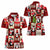 Cute Christmas Penguin Women Polo Shirt Cozy Winter Ho Ho Ho Holiday Fun - Wonder Print Shop