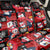 Penguin Winter Sports Christmas Back Car Seat Cover Cute Holiday Ski Snow Fun - Wonder Print Shop