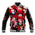Penguin Winter Sports Christmas Baseball Jacket Cute Holiday Ski Snow Fun - Wonder Print Shop