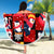 Penguin Winter Sports Christmas Beach Blanket Cute Holiday Ski Snow Fun - Wonder Print Shop
