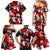 Penguin Winter Sports Christmas Family Matching Mermaid Dress and Hawaiian Shirt Cute Holiday Ski Snow Fun - Wonder Print Shop