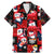 Penguin Winter Sports Christmas Family Matching Mermaid Dress and Hawaiian Shirt Cute Holiday Ski Snow Fun - Wonder Print Shop