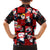 Penguin Winter Sports Christmas Family Matching Off Shoulder Short Dress and Hawaiian Shirt Cute Holiday Ski Snow Fun - Wonder Print Shop