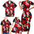 Penguin Winter Sports Christmas Family Matching Short Sleeve Bodycon Dress and Hawaiian Shirt Cute Holiday Ski Snow Fun - Wonder Print Shop