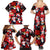 Penguin Winter Sports Christmas Family Matching Summer Maxi Dress and Hawaiian Shirt Cute Holiday Ski Snow Fun - Wonder Print Shop