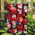 Penguin Winter Sports Christmas Garden Flag Cute Holiday Ski Snow Fun - Wonder Print Shop