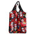 Penguin Winter Sports Christmas Grocery Bag Cute Holiday Ski Snow Fun - Wonder Print Shop