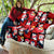 Penguin Winter Sports Christmas Quilt Cute Holiday Ski Snow Fun - Wonder Print Shop
