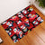 Penguin Winter Sports Christmas Rubber Doormat Cute Holiday Ski Snow Fun - Wonder Print Shop