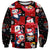 Penguin Winter Sports Christmas Sweatshirt Cute Holiday Ski Snow Fun - Wonder Print Shop