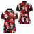 Penguin Winter Sports Christmas Women Polo Shirt Cute Holiday Ski Snow Fun - Wonder Print Shop