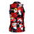 Penguin Winter Sports Christmas Women Sleeveless Polo Shirt Cute Holiday Ski Snow Fun - Wonder Print Shop