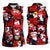 Penguin Winter Sports Christmas Women Sleeveless Polo Shirt Cute Holiday Ski Snow Fun - Wonder Print Shop