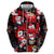 Penguin Winter Sports Christmas Zip Hoodie Cute Holiday Ski Snow Fun - Wonder Print Shop