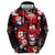 Penguin Winter Sports Christmas Zip Hoodie Cute Holiday Ski Snow Fun - Wonder Print Shop