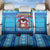 Funny Grumpy Penguin Christmas Back Car Seat Cover All I Want for Christmas Is You To Leave Me Alone - Wonder Print Shop