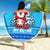 Funny Grumpy Penguin Christmas Beach Blanket All I Want for Christmas Is You To Leave Me Alone - Wonder Print Shop