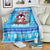 Funny Grumpy Penguin Christmas Blanket All I Want for Christmas Is You To Leave Me Alone - Wonder Print Shop