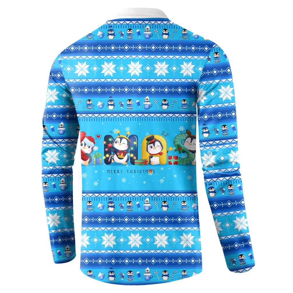 Funny Grumpy Penguin Christmas Button Sweatshirt All I Want for Christmas Is You To Leave Me Alone - Wonder Print Shop