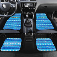 Funny Grumpy Penguin Christmas Car Mats All I Want for Christmas Is You To Leave Me Alone - Wonder Print Shop