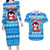 Funny Grumpy Penguin Christmas Couples Matching Long Sleeve Bodycon Dress and Hawaiian Shirt All I Want for Christmas Is You To Leave Me Alone - Wonder Print Shop