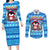 Funny Grumpy Penguin Christmas Couples Matching Long Sleeve Bodycon Dress and Long Sleeve Button Shirt All I Want for Christmas Is You To Leave Me Alone - Wonder Print Shop